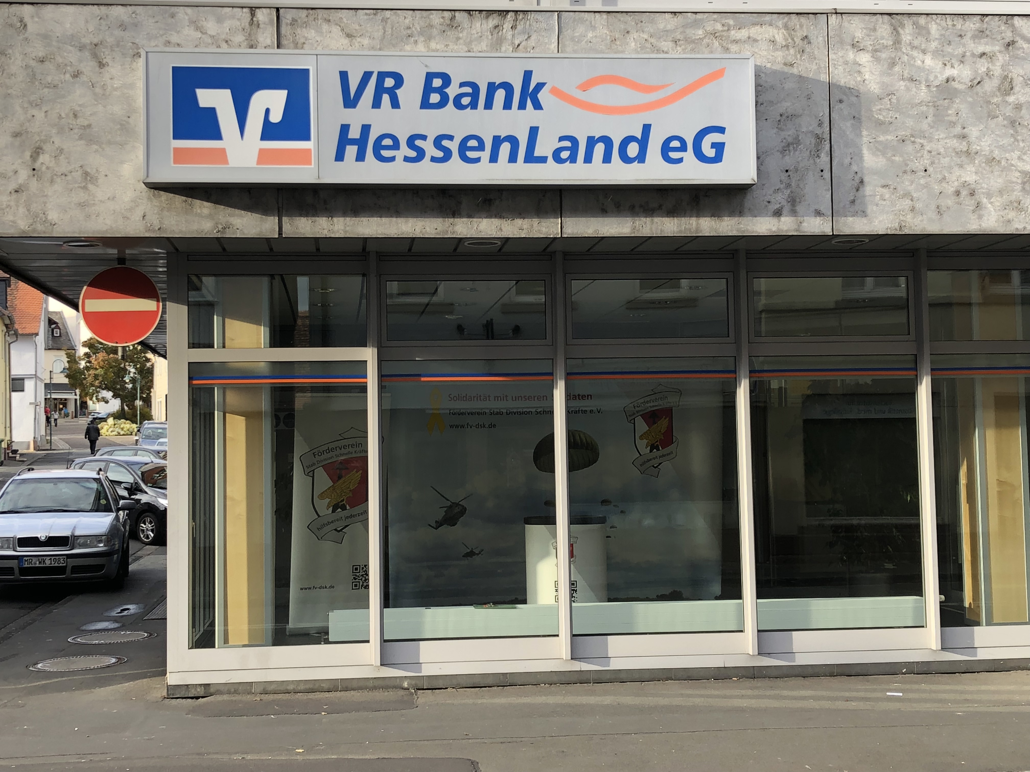 Messestand Des Fv Dsk In Der Vr Bank In Kirchhain Forderverein